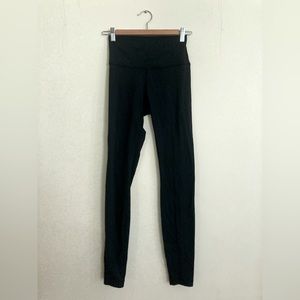 Lululemon size 6 black wundertrain leggings.